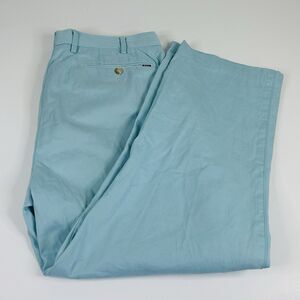 Polo Ralph Lauren 34 x 26 Classic Fit Khaki Pants Light Blue Pima Cotton Casual